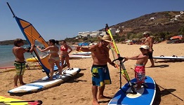 Surfing in Kypri Andros